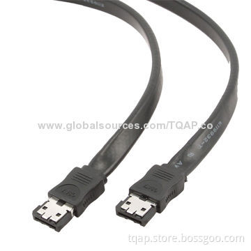 eSATA to eSATA II data cable, 50cm, bulk package